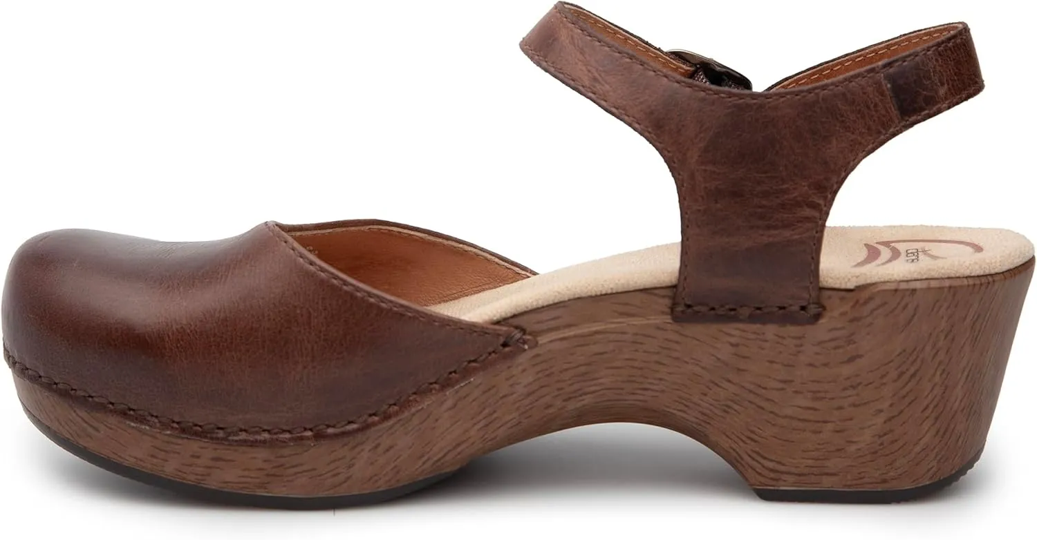 Dansko Sam Stylish Closed-Toe Sandal for Women - Lightweight with Added Arch Support - Durable PU Outsole for Long-Lasting Wear and Comfort