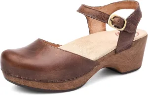 Dansko Sam Stylish Closed-Toe Sandal for Women - Lightweight with Added Arch Support - Durable PU Outsole for Long-Lasting Wear and Comfort