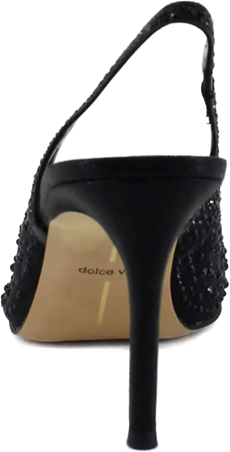 Dolce Vita Women's Kaye Crystal Pointed Toe Heels