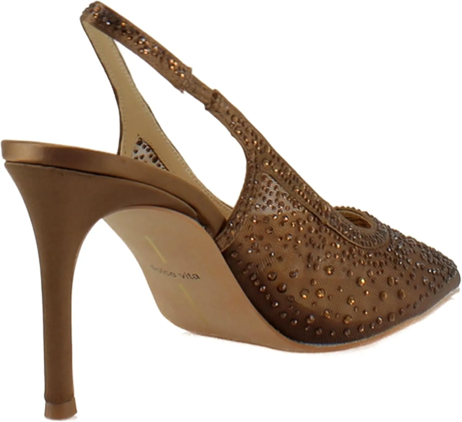 Dolce Vita Women's Kaye Crystal Pointed Toe Heels