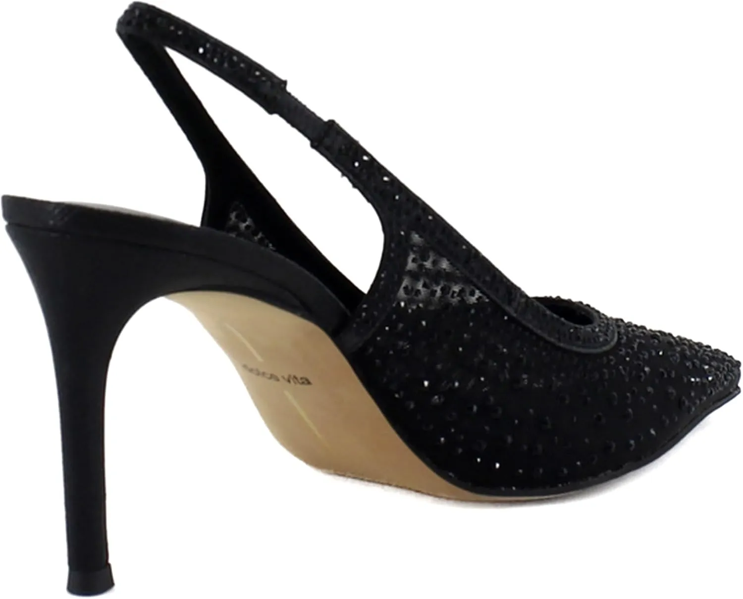 Dolce Vita Women's Kaye Crystal Pointed Toe Heels