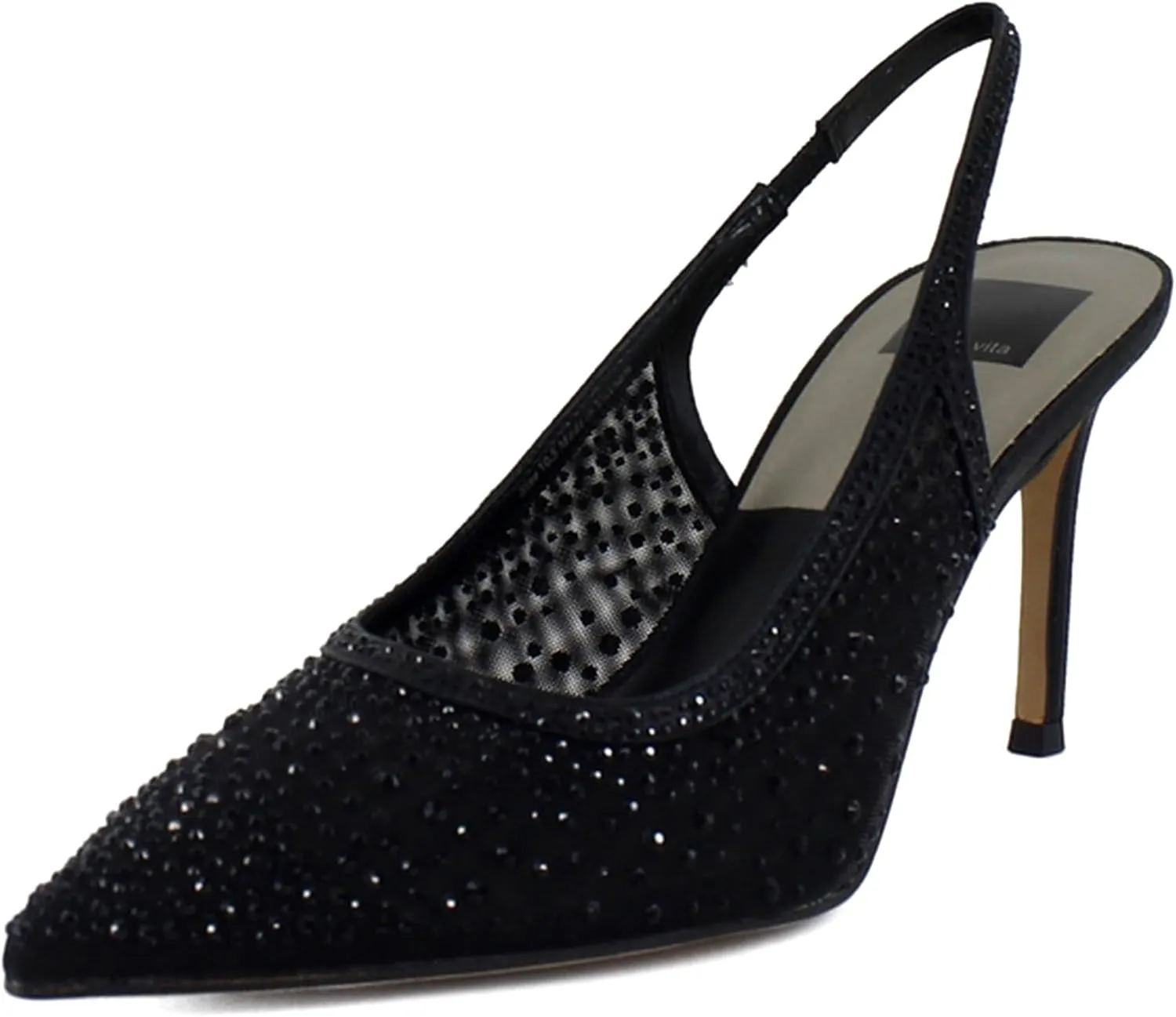 Dolce Vita Women's Kaye Crystal Pointed Toe Heels