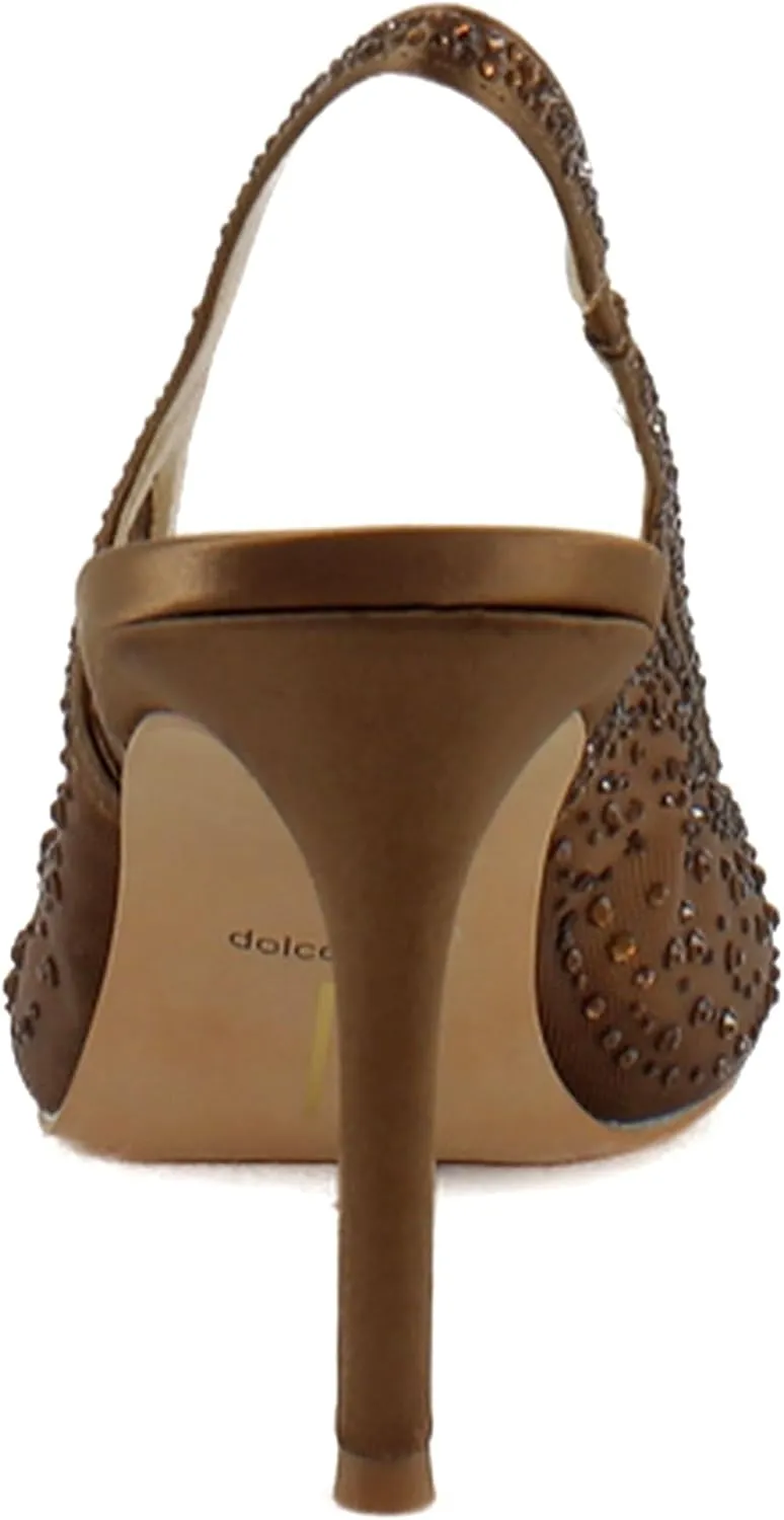 Dolce Vita Women's Kaye Crystal Pointed Toe Heels