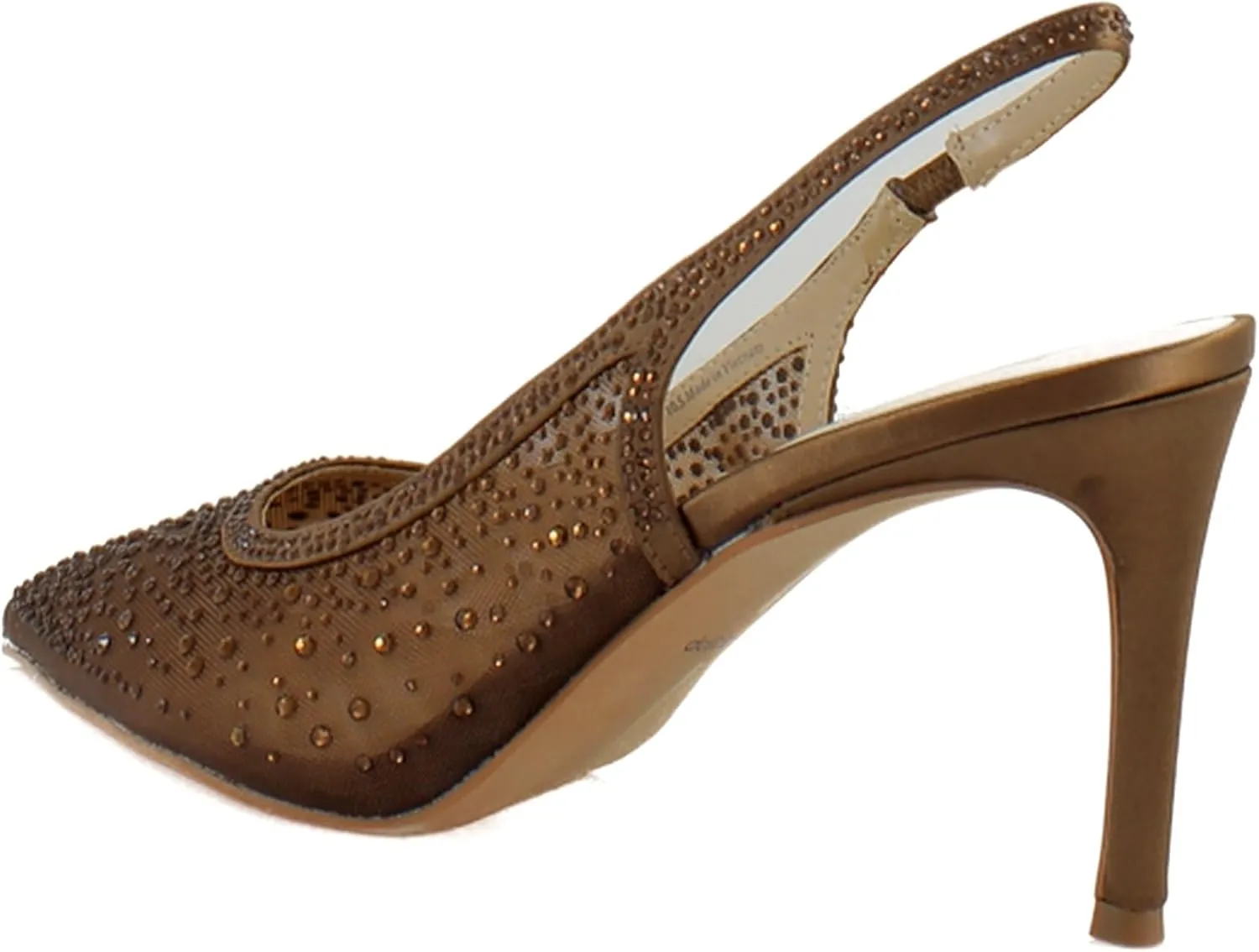 Dolce Vita Women's Kaye Crystal Pointed Toe Heels