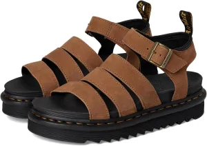 Dr. Martens Women's Blaire Fisherman Sandal, Desert Brown, 8