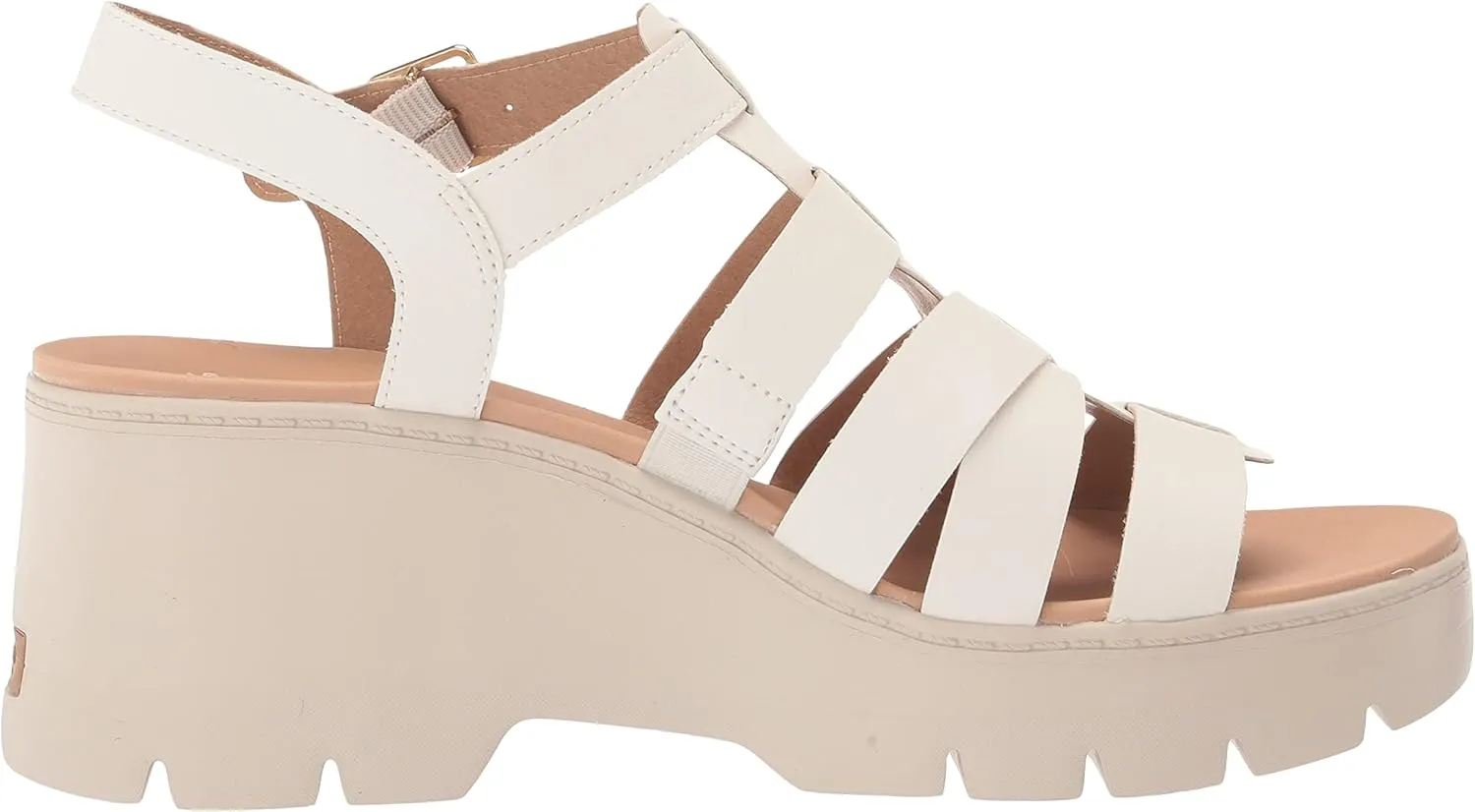 Dr. Scholl's Shoes Women's Check It Out Platform Wedge Fisherman Sandal