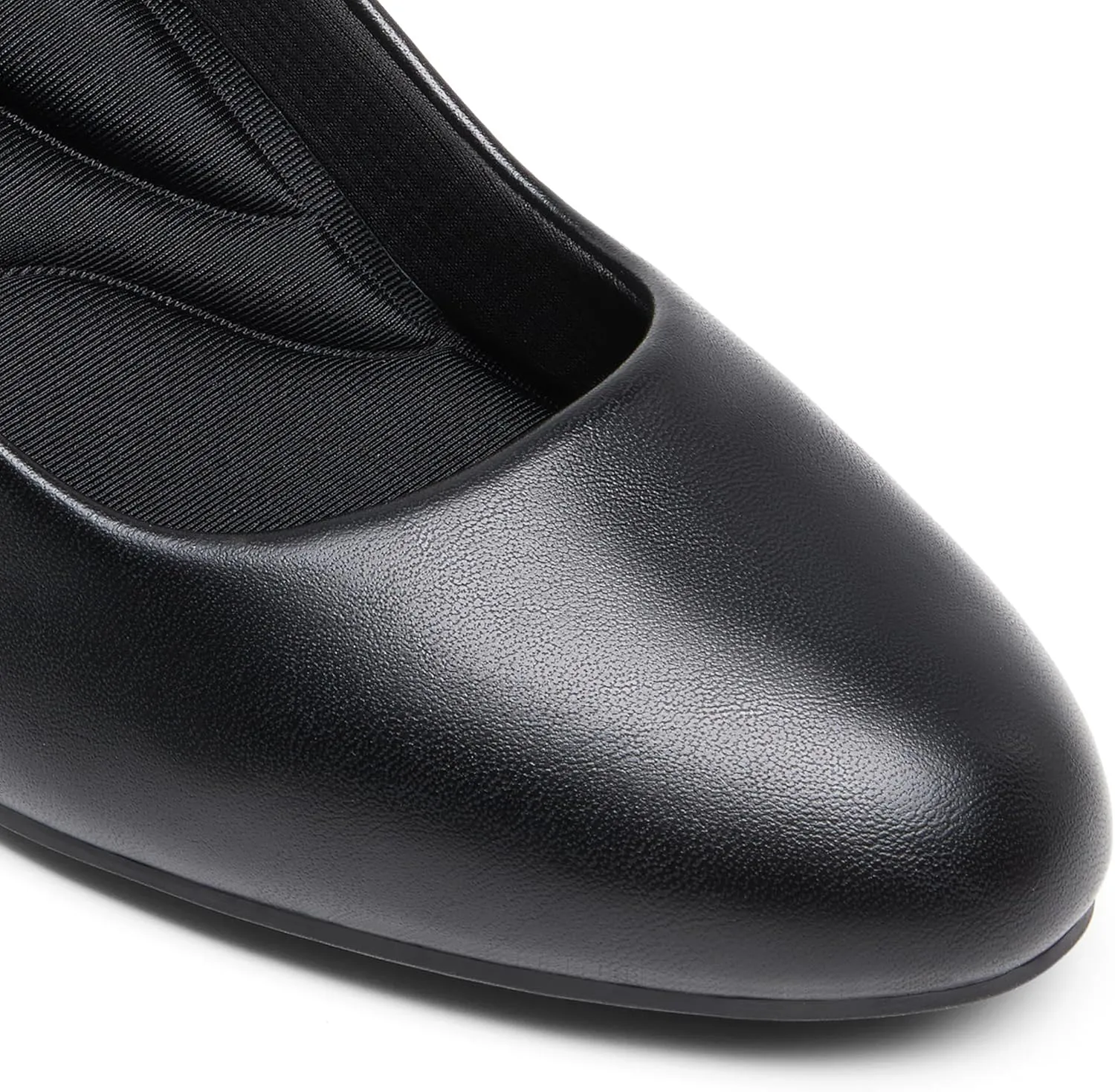 DREAM PAIRS Women's Pumps Low Chunky Block Heel Dress Shoes Closed Round Toe Comfortable Heels