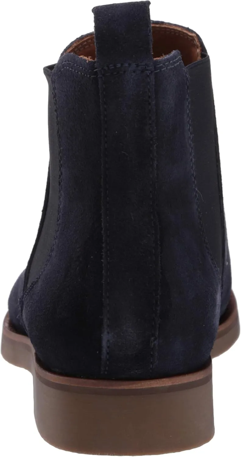 Driver Club USA Men's Luxury Leather Boot with Lug Sole Ankle