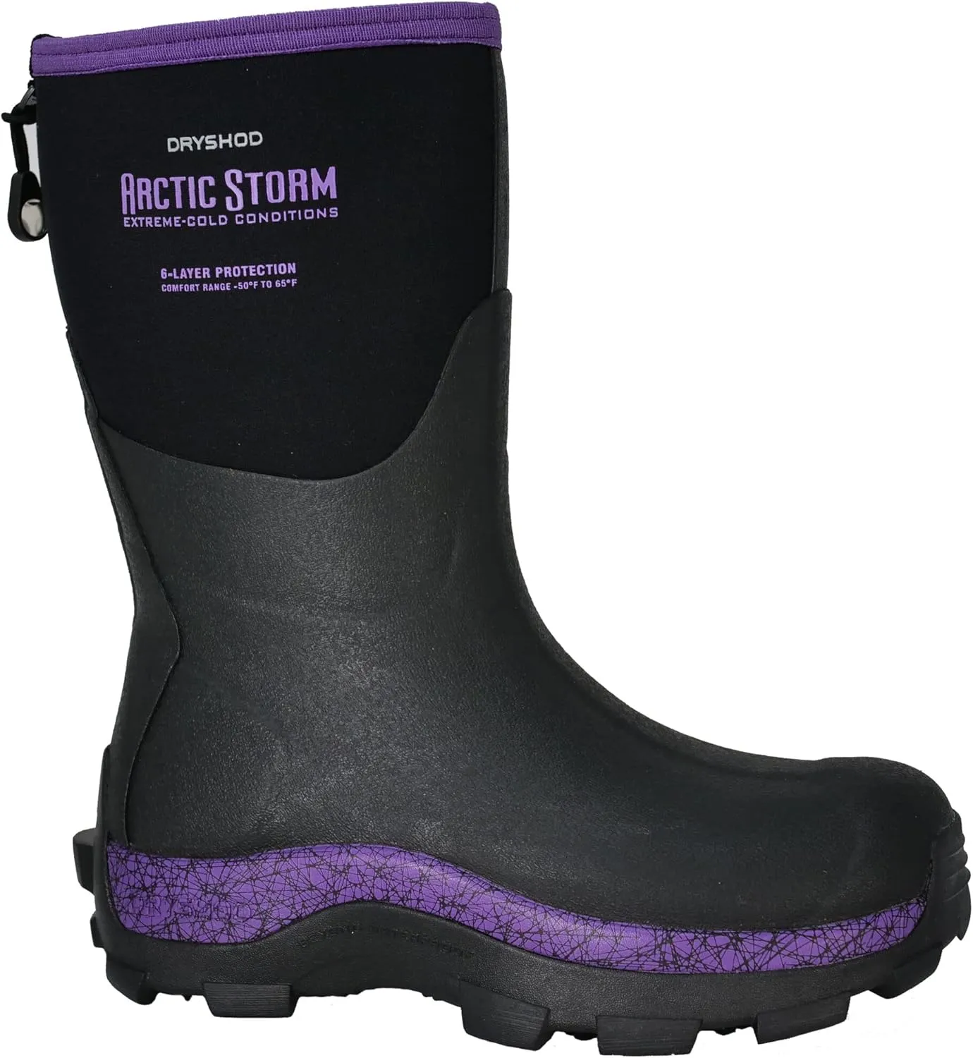 Dryshod Womens Arctic Storm Extreme-Cold Conditions Winter Mid Boot
