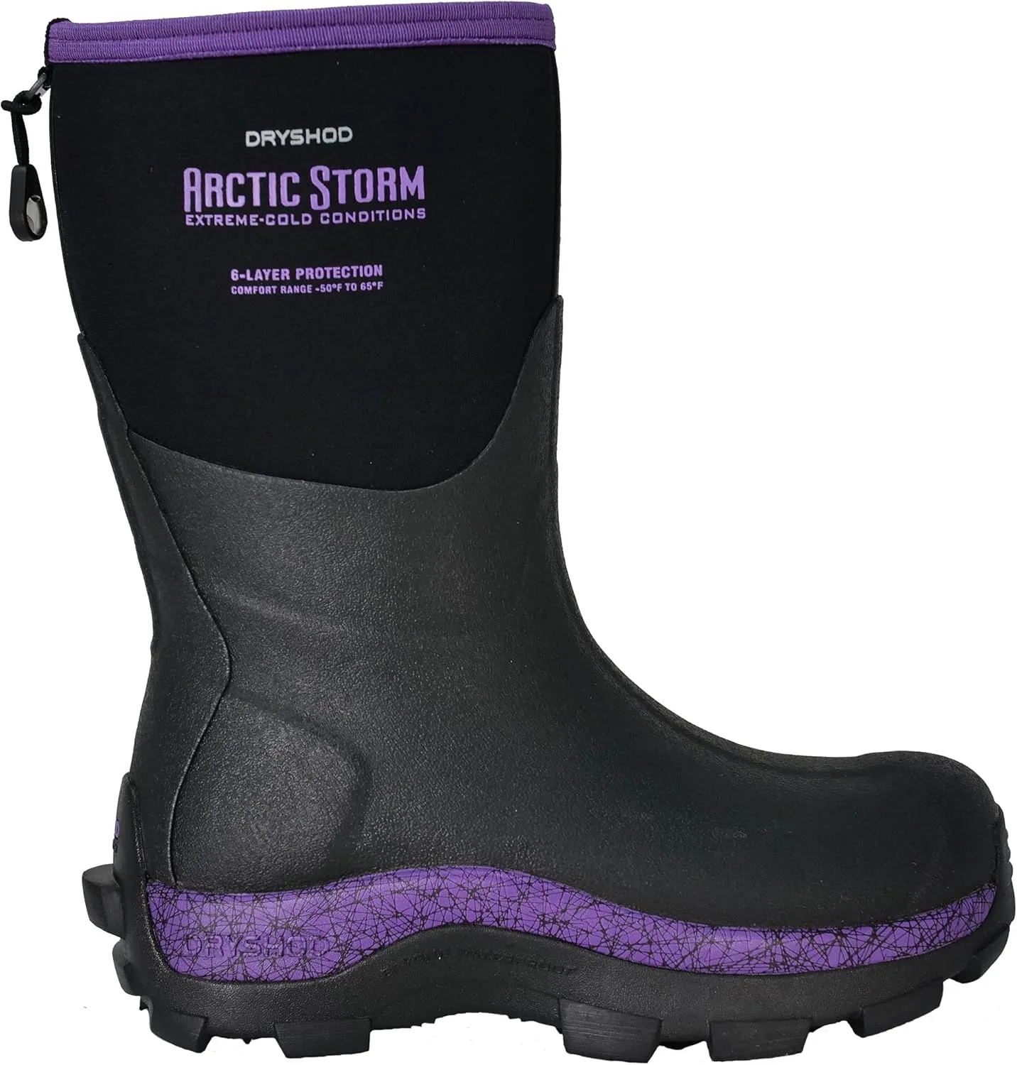 Dryshod Womens Arctic Storm Extreme-Cold Conditions Winter Mid Boot