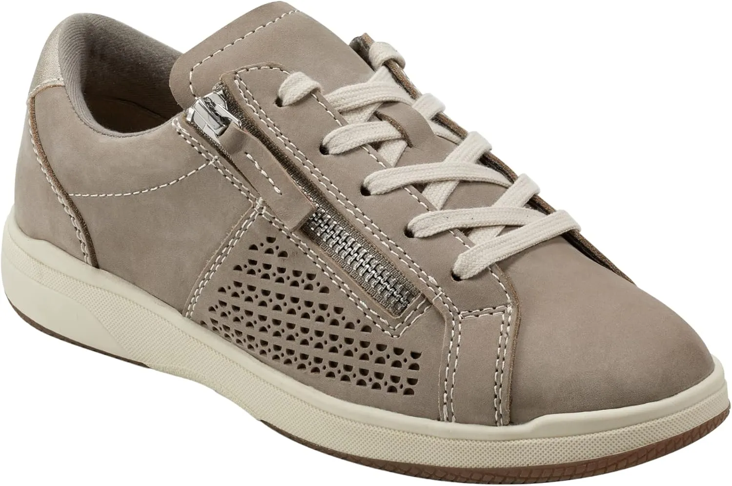 Earth® Women's Netta Casual Sneaker, Silver 040, 11 W