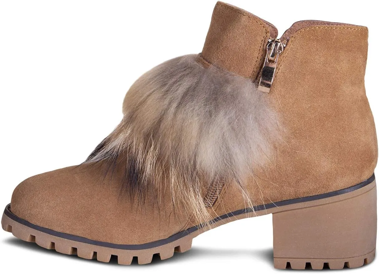 Fashion Boot with Fur for Women