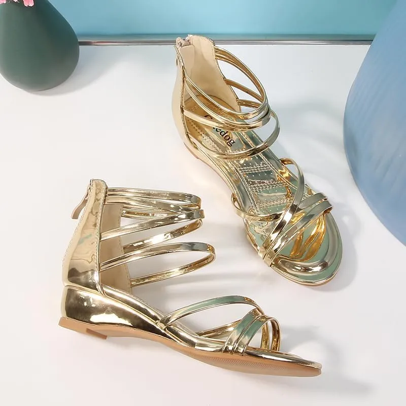 Girls Low Heel Chunky Sandals Wedding Dress Pumps Shoes