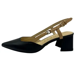 Guess Black & Nude Slingback