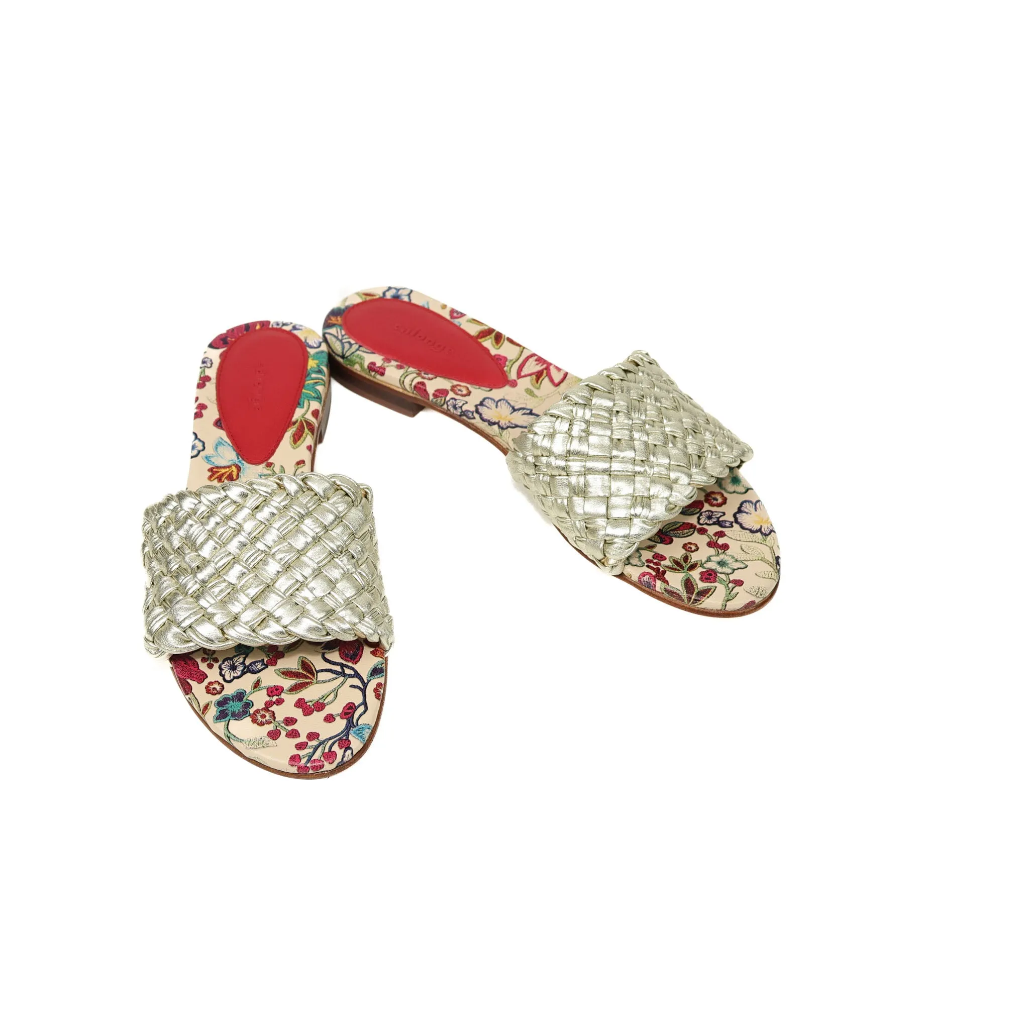 HANNA 78 TUBULAR SANDAL - CHAMPAGNE