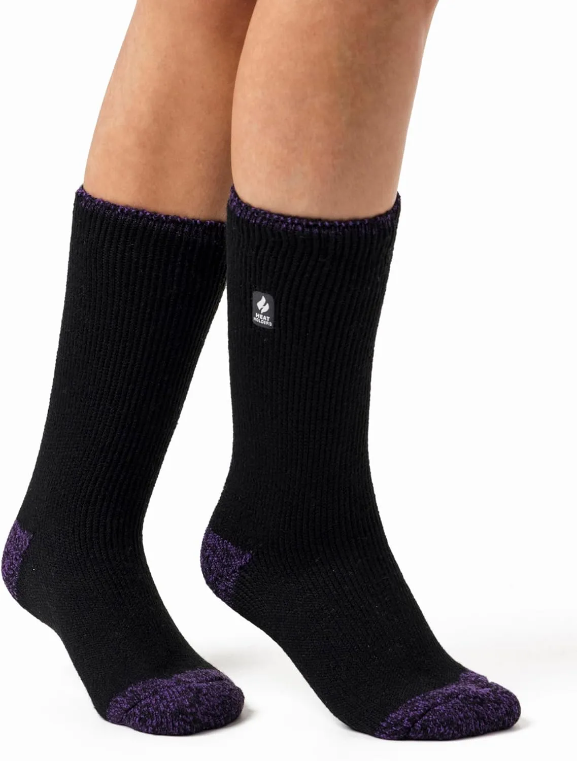 HEAT HOLDERS Womens Fleece Insulated Thermal Socks | Fuzzy Boot Socks for Winter