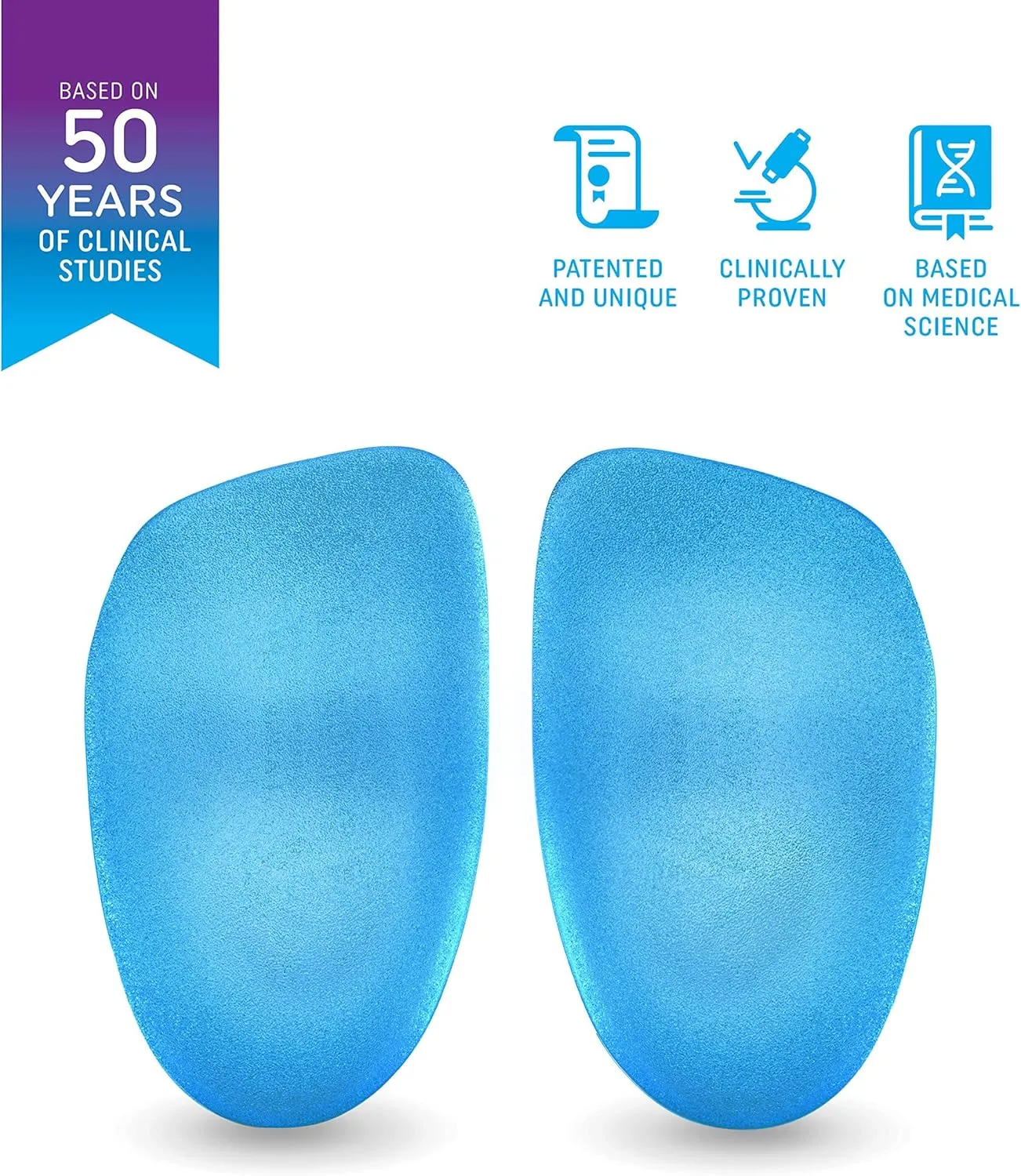 Heel Seats by Heel That Pain | Foot Orthotic Inserts | Heel Cups for Heel Pain, Plantar Fasciitis and Heel Spurs