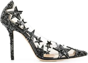 High Heels for Women Luxury Crystal High Heels for Women Pointed Toe Wedding Shoes Elegant Splice Design