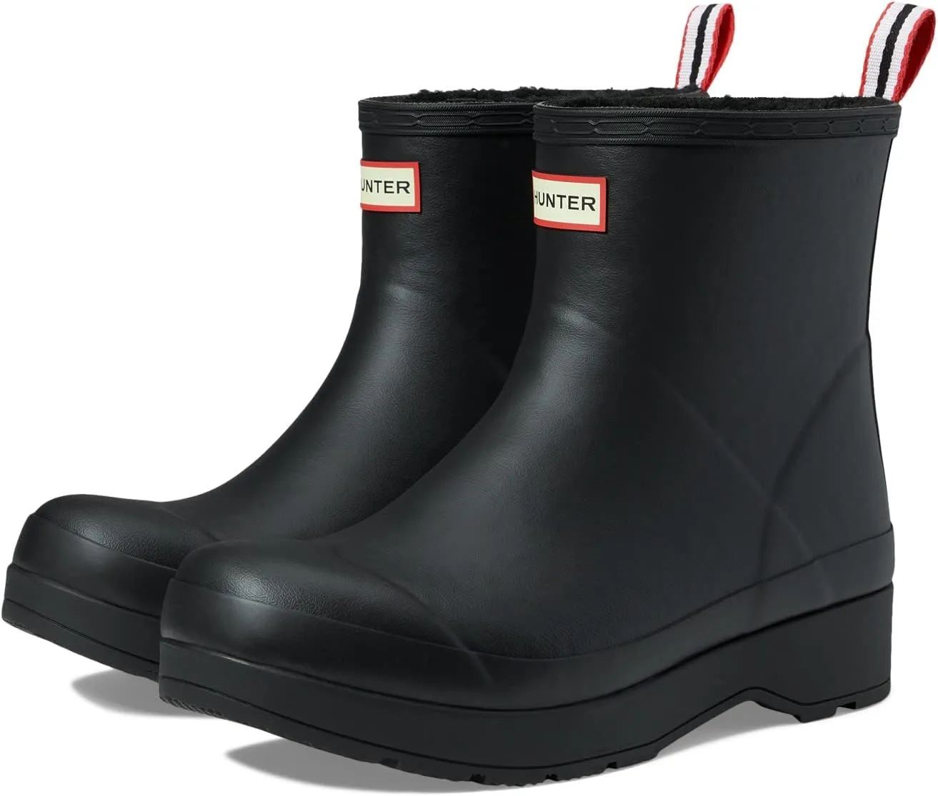 Hunter Play Short Sherpa Insulated Boot Black 10 M