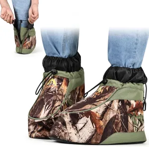 Insulated Boots Covers Outdoor Tactical Anti-Freeze and Cold Boots Cover Boot Insulators for Hunting, Ice Fishing or in Cold Weather Waterproof Hunting Boot Insulators