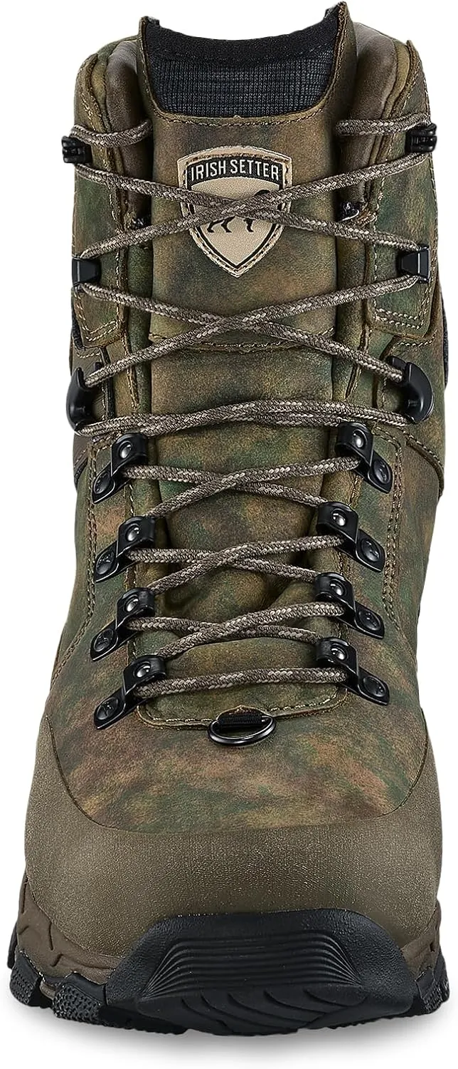 Irish Setter, Pinnacle, Men’s, 9", Waterproof, Insulated 400g, Hunting Boot, Earth Field Camo