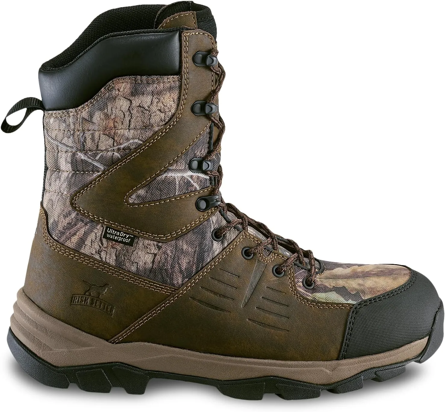 Irish Setter, Terrain, Men’s, 10", Waterproof, Insulated 1200g, Hunting Boot, Mossy Oak Country DNA
