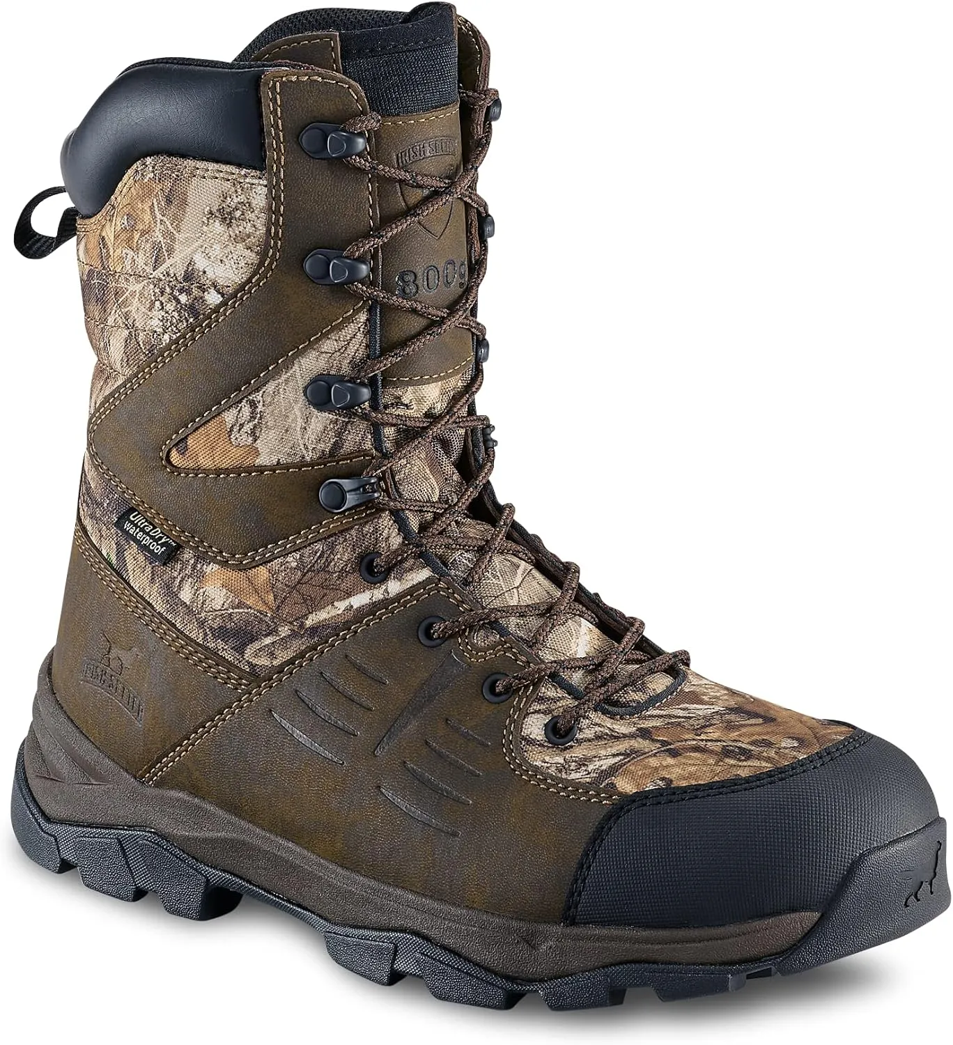Irish Setter, Terrain, Men’s, 10", Waterproof, Insulated 800g, Hunting Boot, Realtree Edge