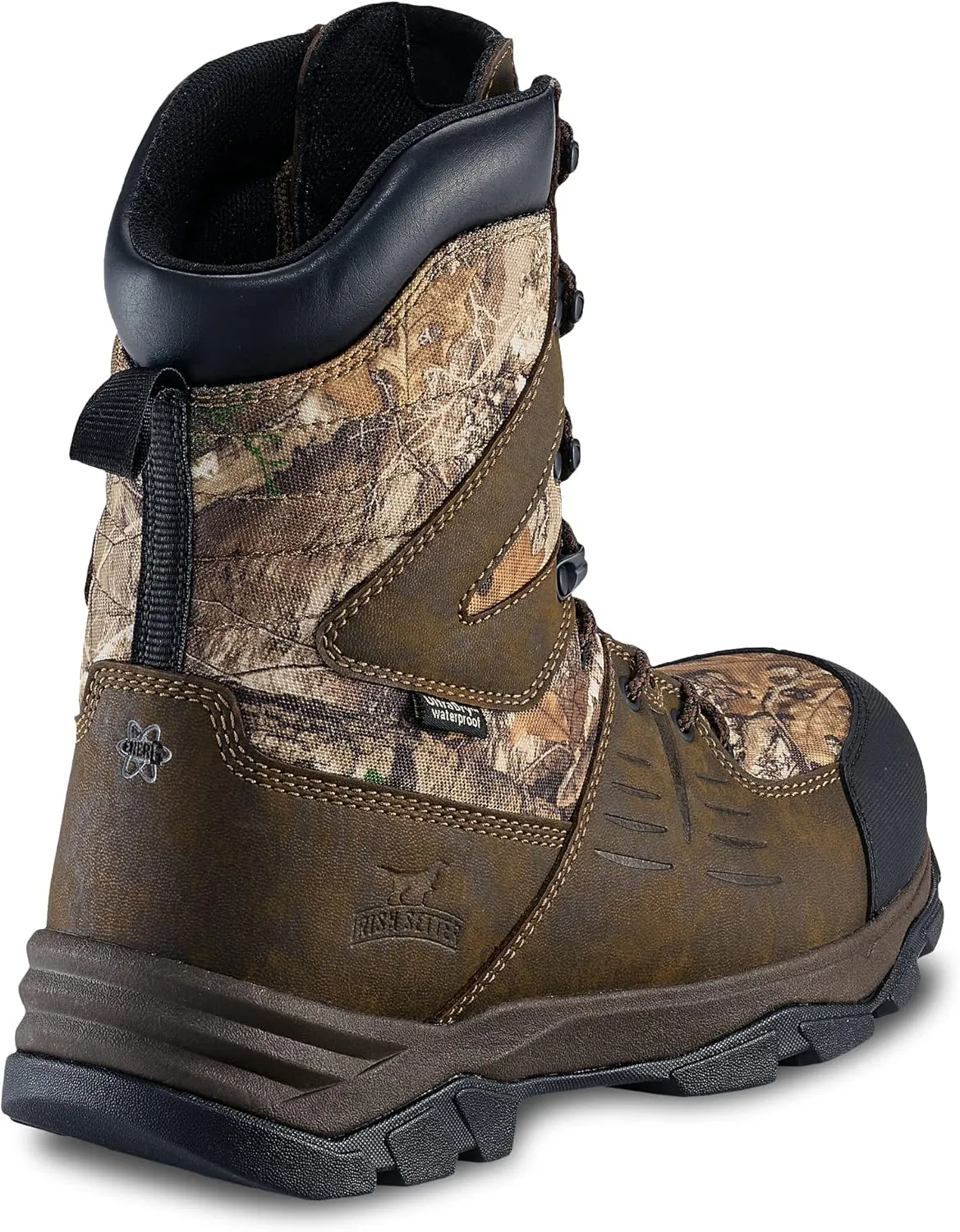 Irish Setter, Terrain, Men’s, 10", Waterproof, Insulated 800g, Hunting Boot, Realtree Edge