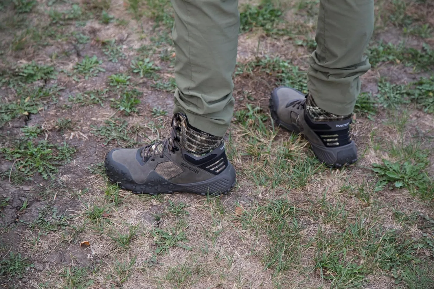 Irish Setter, VaprTrek, Men’s, 8", Waterproof, Insulated 400g, Hunting Boot, Mossy Oak Country Roots