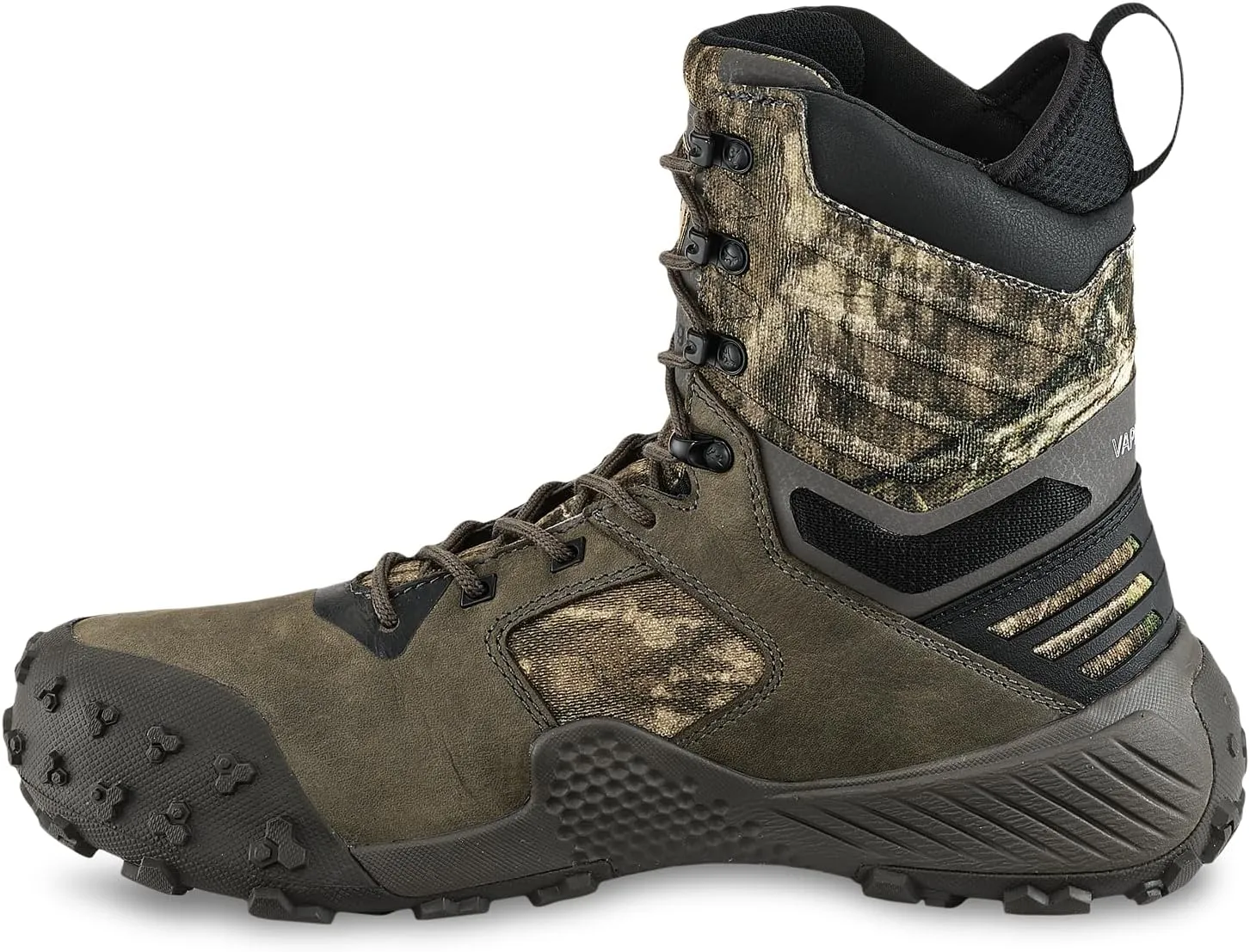 Irish Setter, VaprTrek, Men’s, 8", Waterproof, Insulated 400g, Hunting Boot, Mossy Oak Country Roots