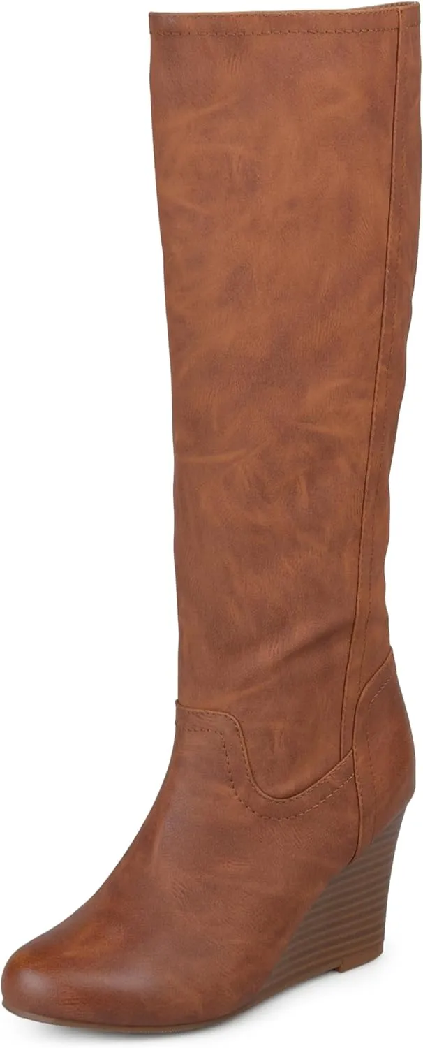 Journee Women's Wide Calf Langly Boots