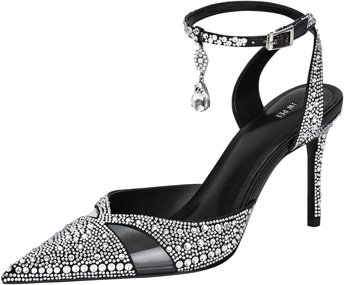JW PEI Women's Haidi Artificial Crystal Pumps