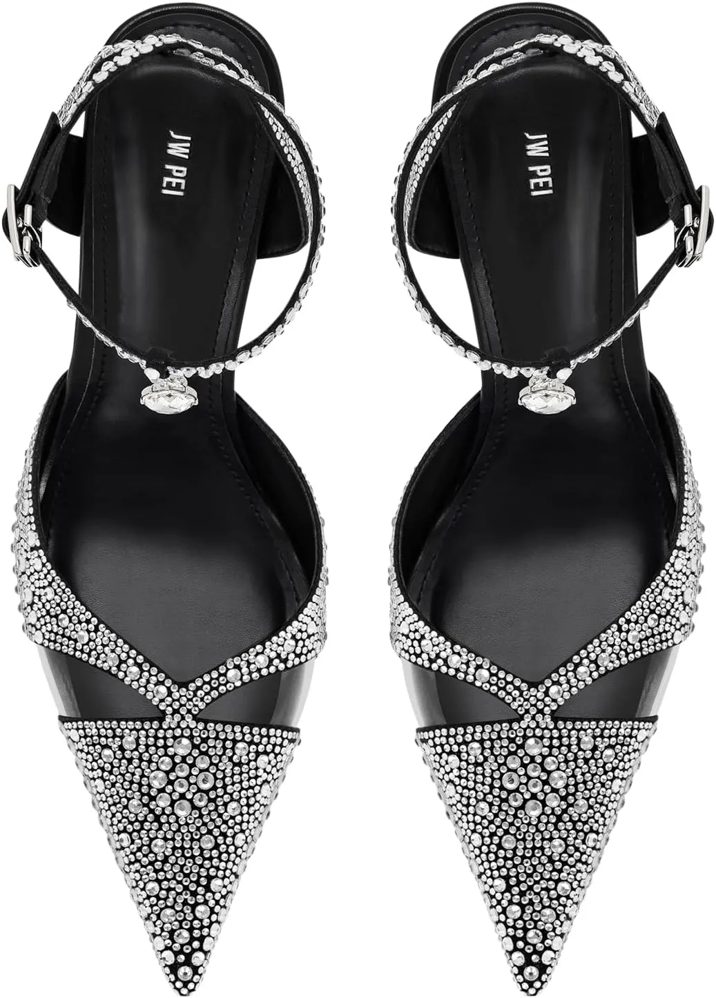 JW PEI Women's Haidi Artificial Crystal Pumps