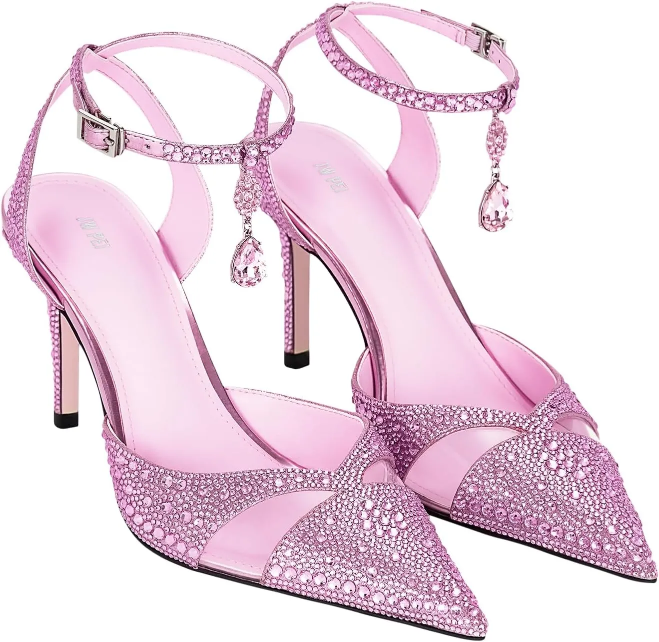 JW PEI Women's Haidi Artificial Crystal Pumps