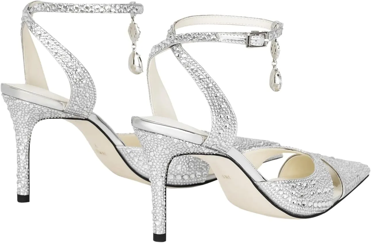 JW PEI Women's Haidi Artificial Crystal Pumps