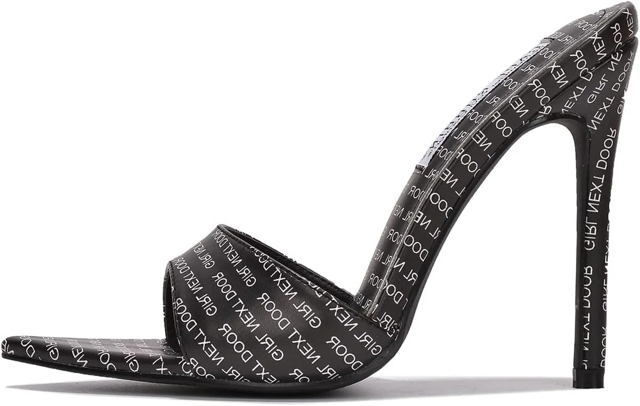 Kameron Open Pointed Toe Rhinestone Encrusted High Heels (Kameron)
