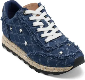 Karl Lagerfeld Paris Women's Everyday Cushioned Insole Meaza-Lace Up Sneaker