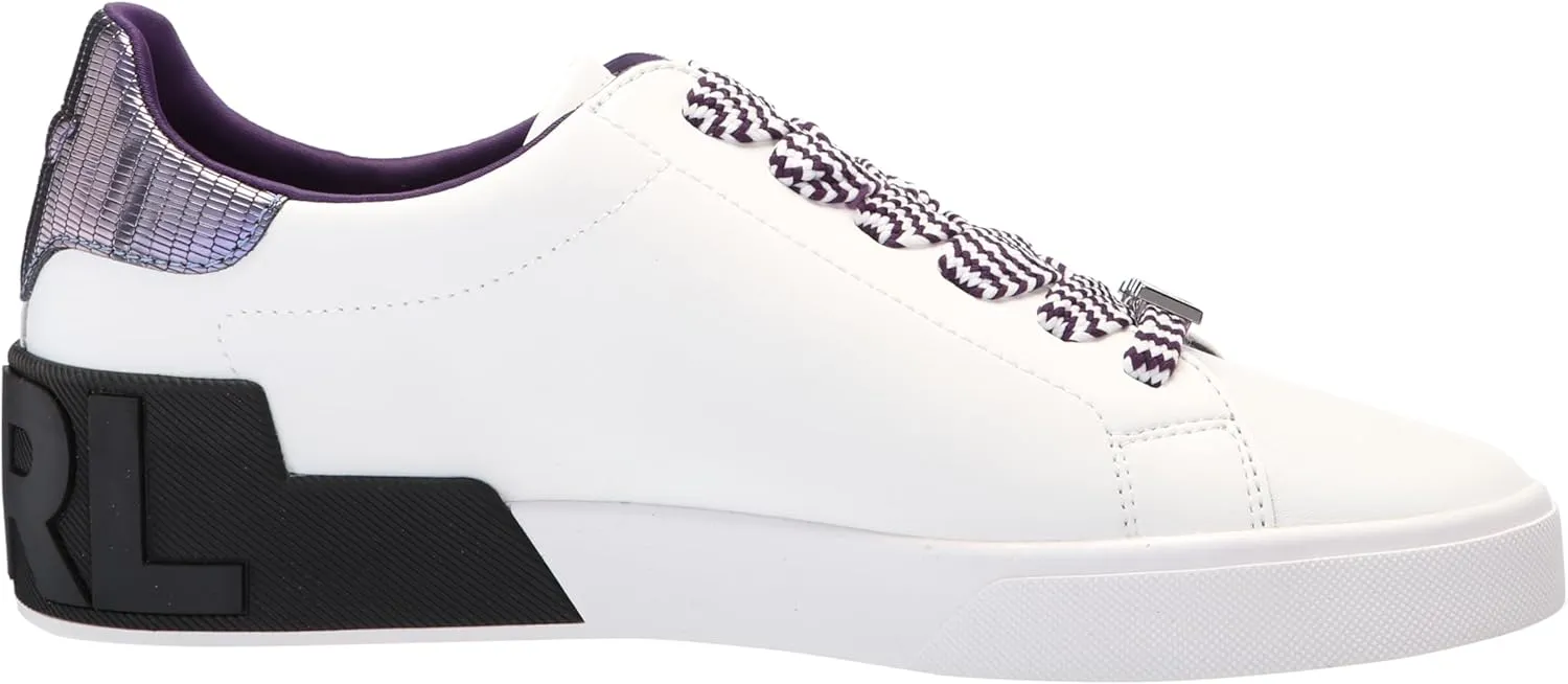 KARL LAGERFELD Women's Melora Lace Up Sneaker