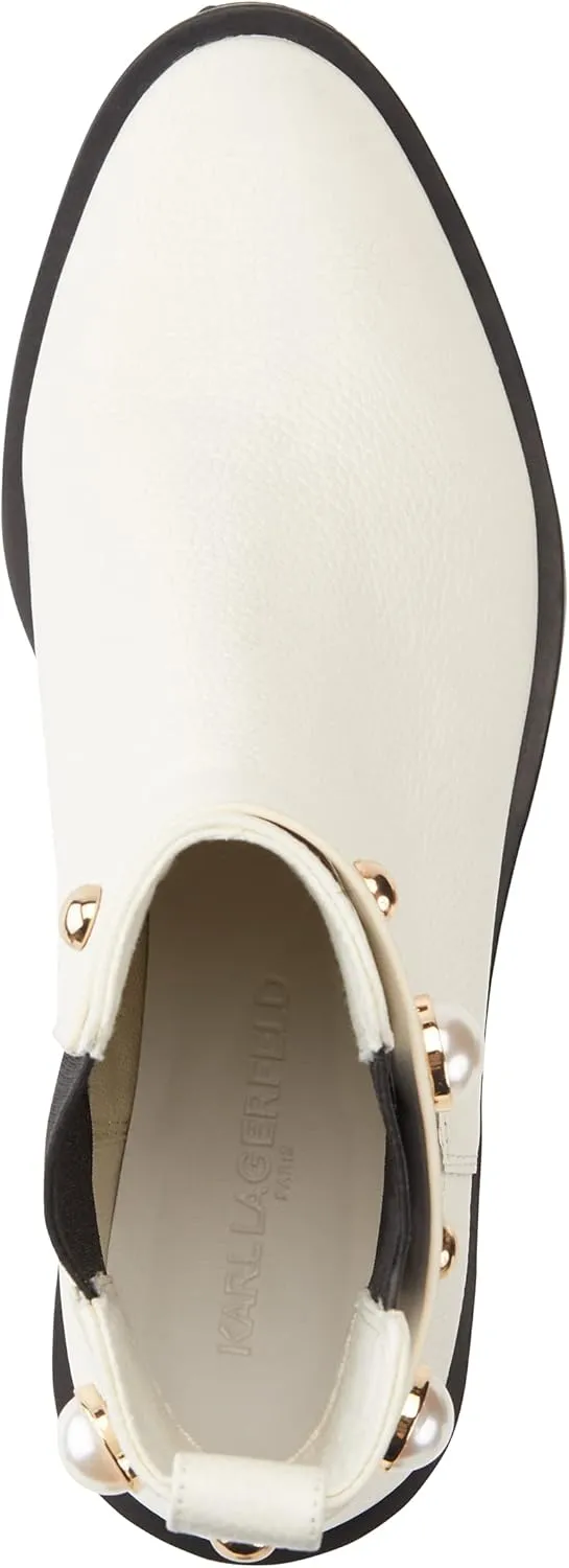 KARL LAGERFELD womens Pola Ankle Boot