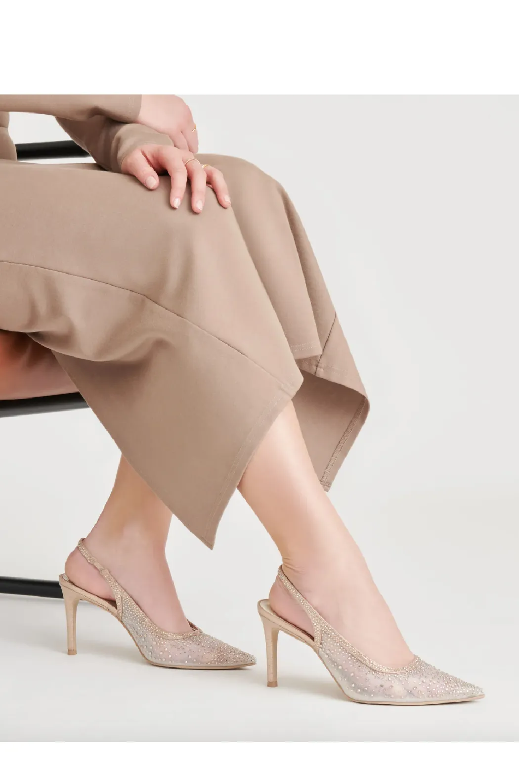 Kaye Crystal heel