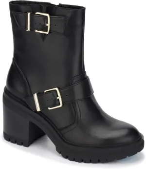 Kenneth Cole Women's Rhode Heel Buckle Ankle Boot