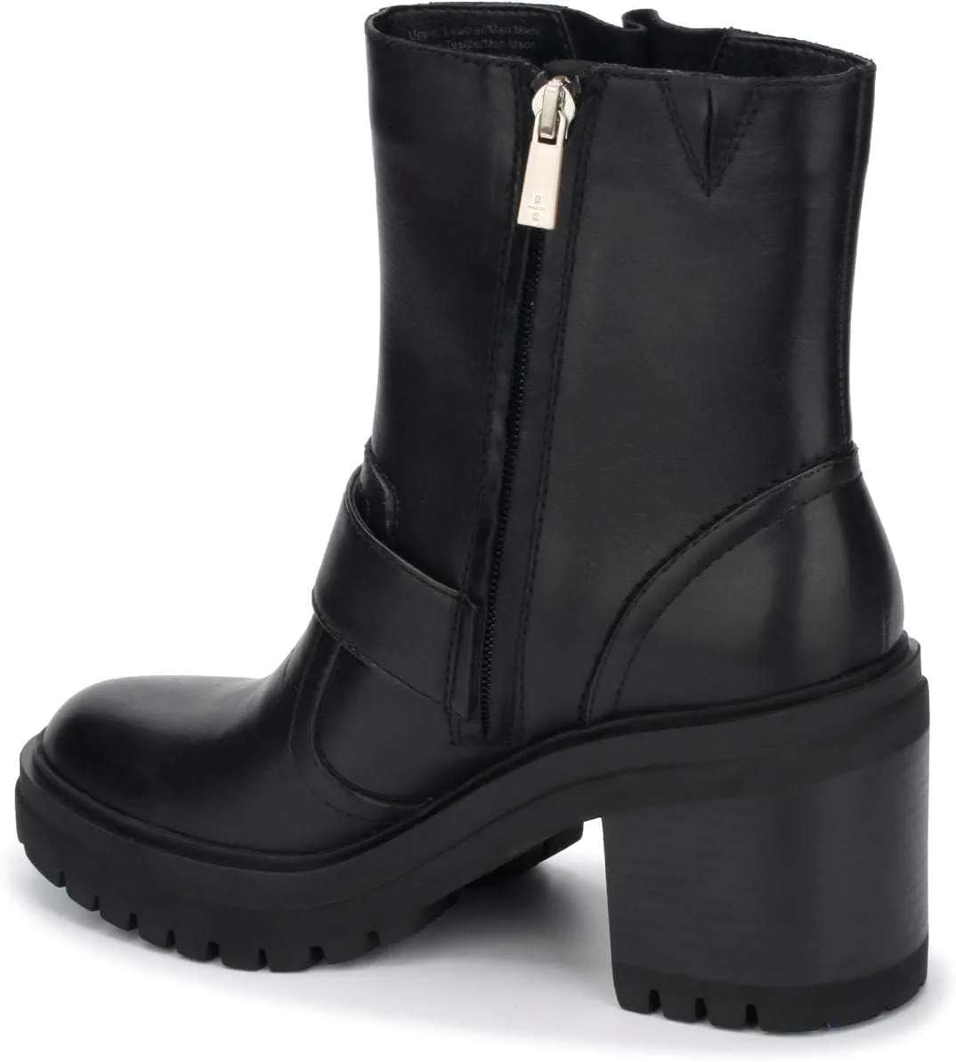 Kenneth Cole Women's Rhode Heel Buckle Ankle Boot