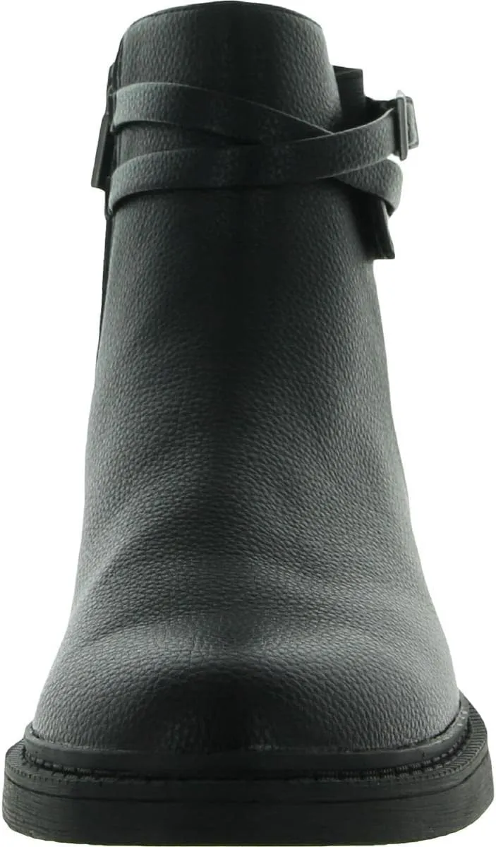 Kenneth Cole Women's Wind Lug Buckle Ankle Boot