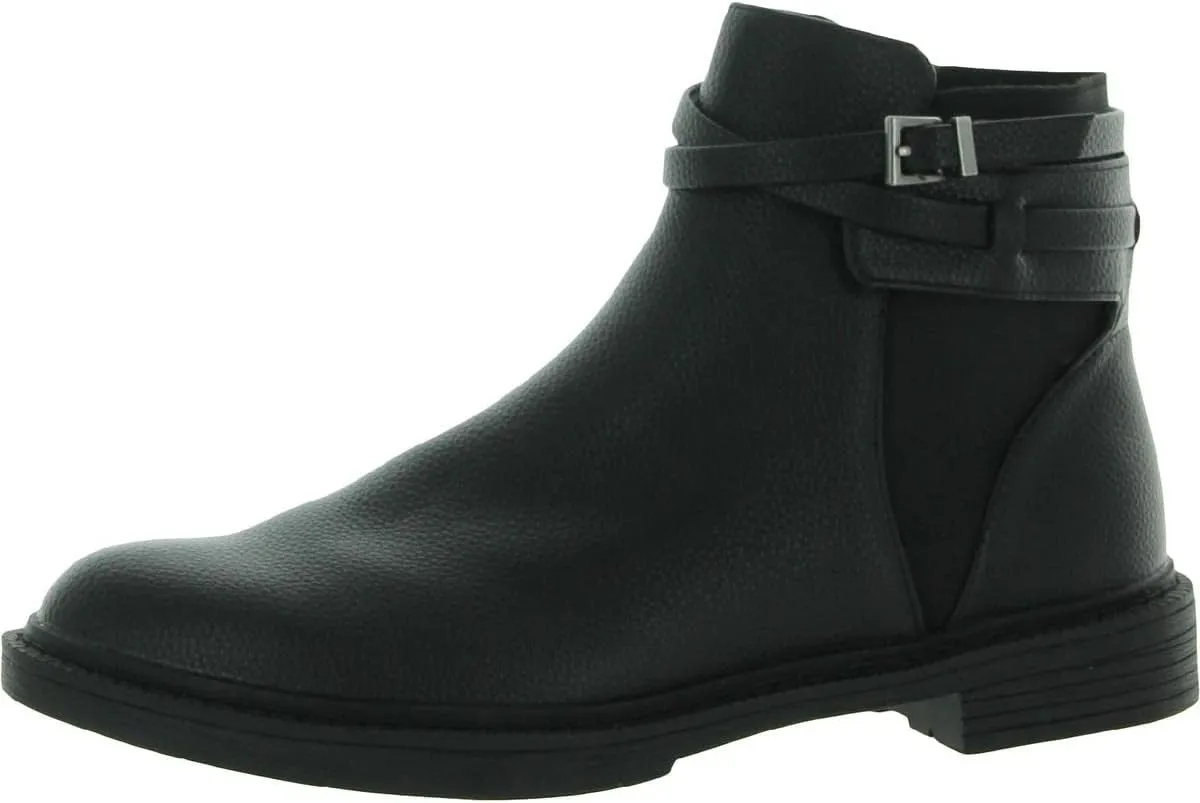 Kenneth Cole Women's Wind Lug Buckle Ankle Boot