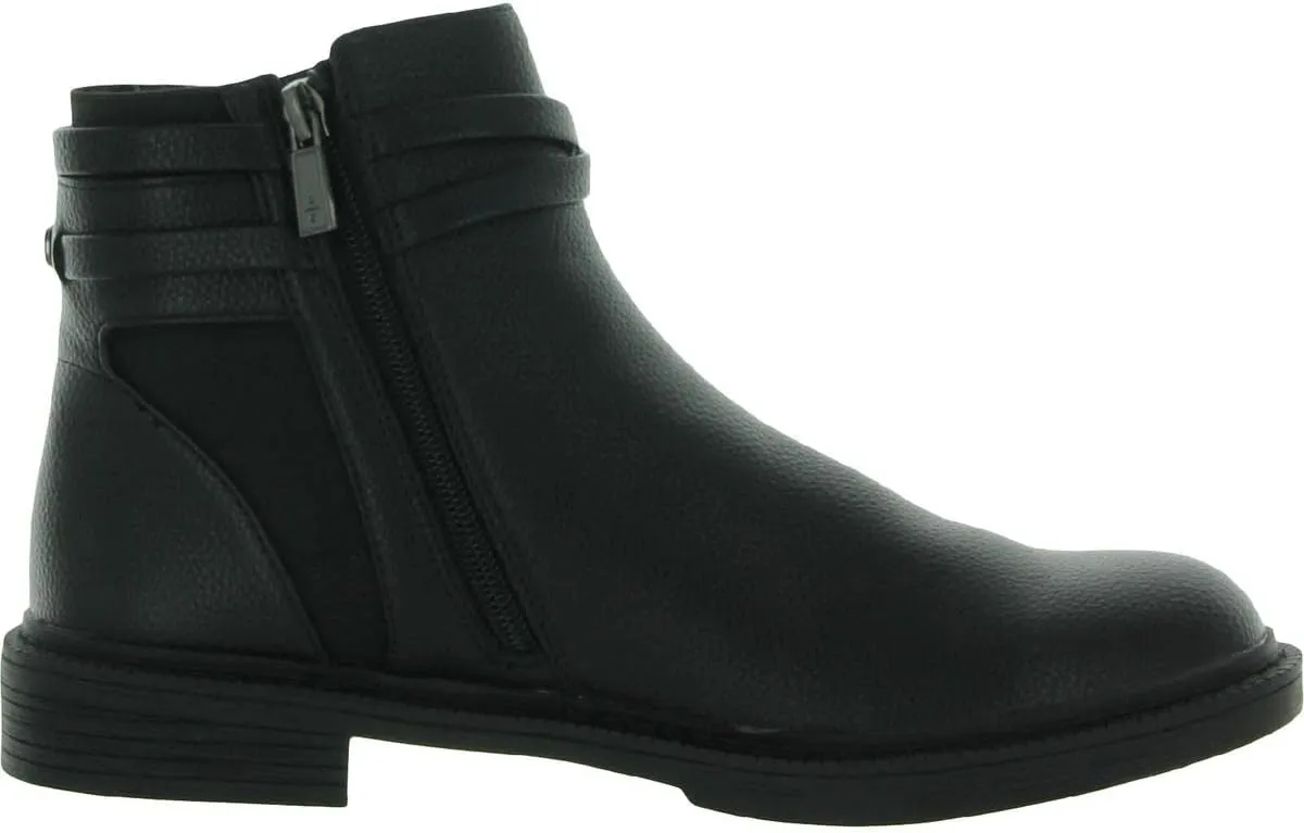 Kenneth Cole Women's Wind Lug Buckle Ankle Boot