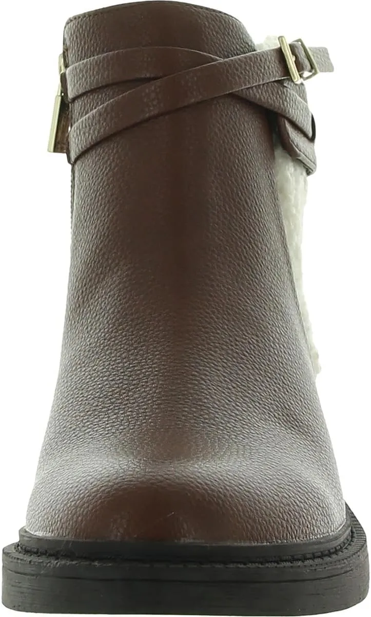 Kenneth Cole womens Wind Lug Buckle Cozy Chukka Boot