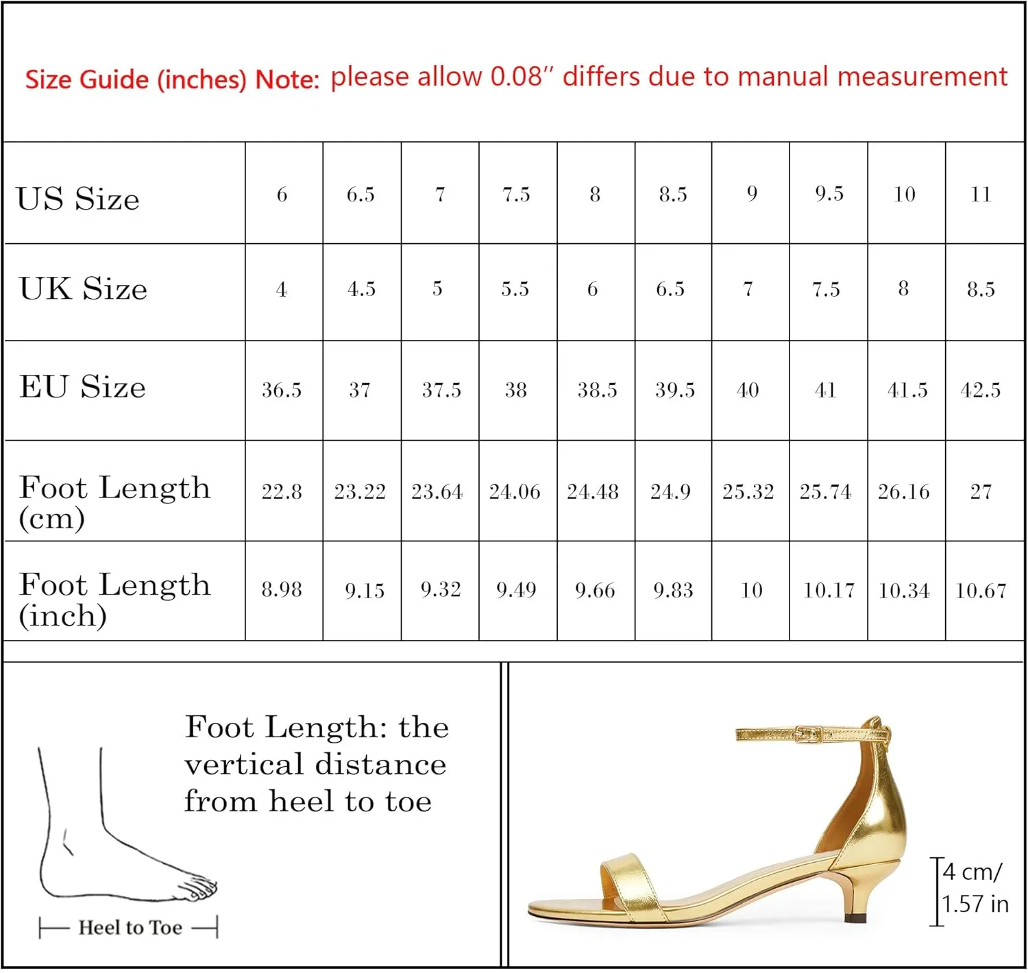 Kitten Heels for Women Heeled Sandals Round Toe Strappy Low Heels Dress Shoes