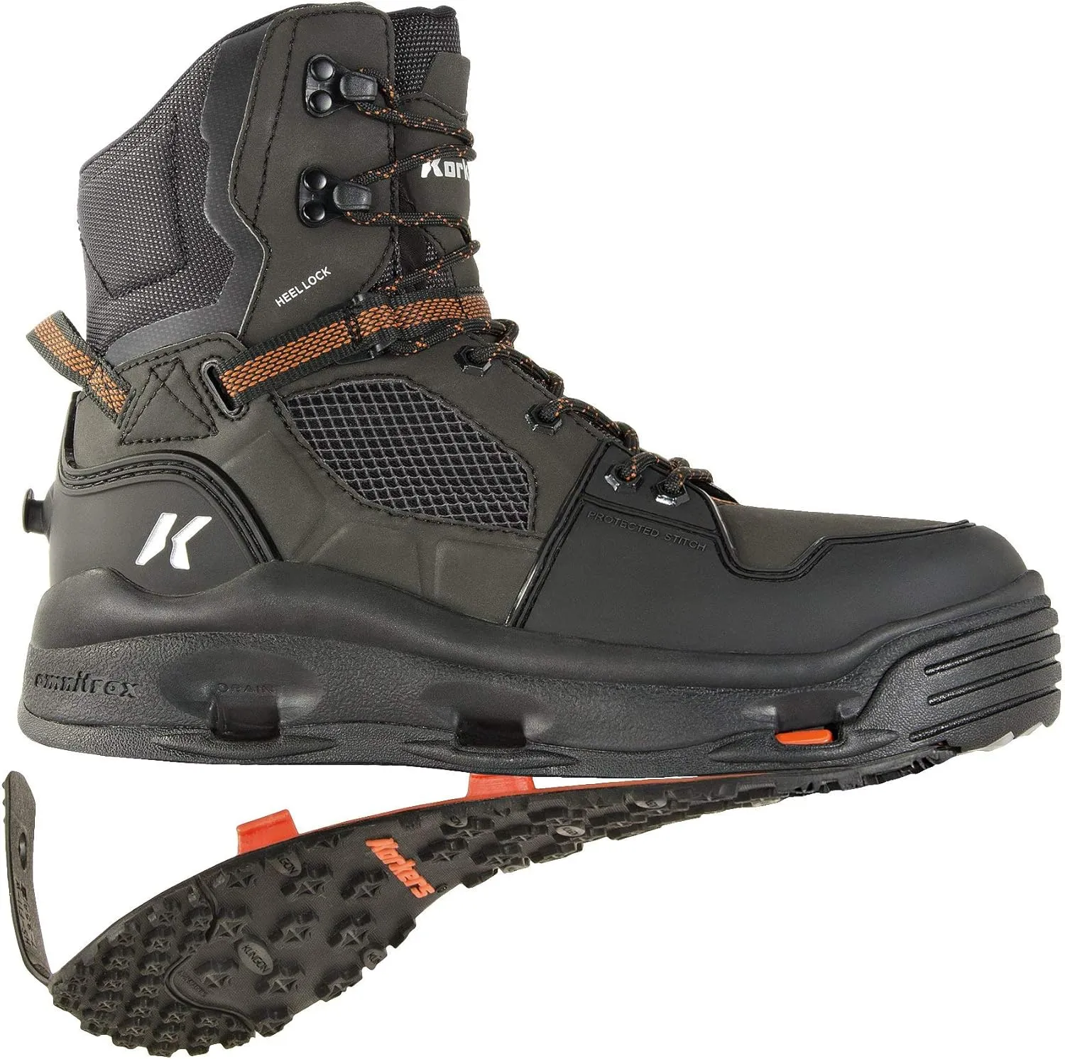 Korkers Men's Devil's Canyon w/Felt & Kling-On Soles