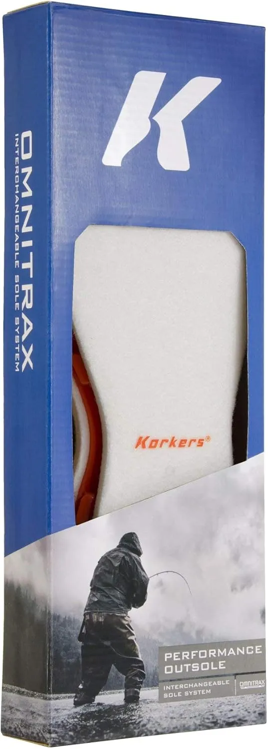 Korkers Unisex-Adult Omnitrax V3.0 Felt Sole