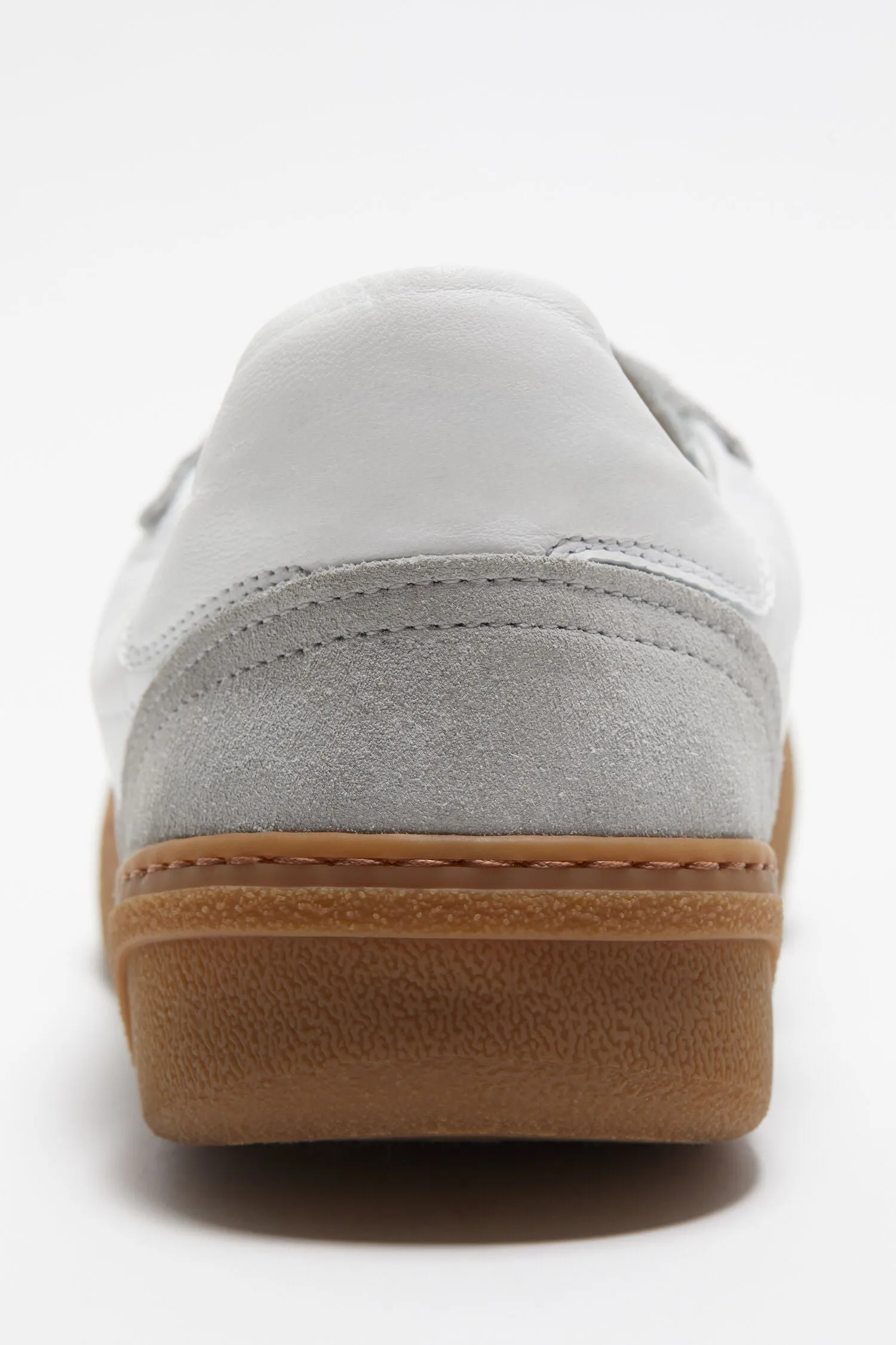 Lace-Up, White/Brown, Sneaker